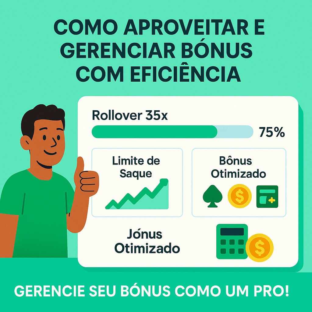 Como aproveitar e gerenciar bônus 